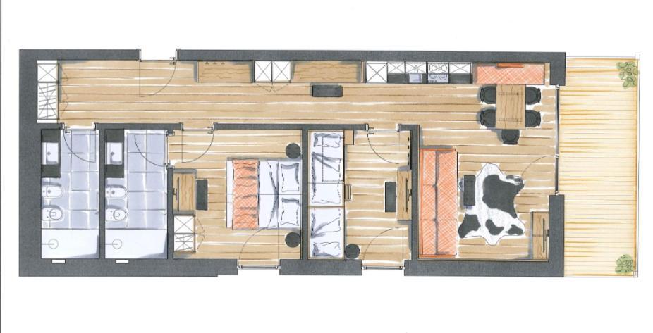 Chalet Nora 圣维吉利奥 外观 照片